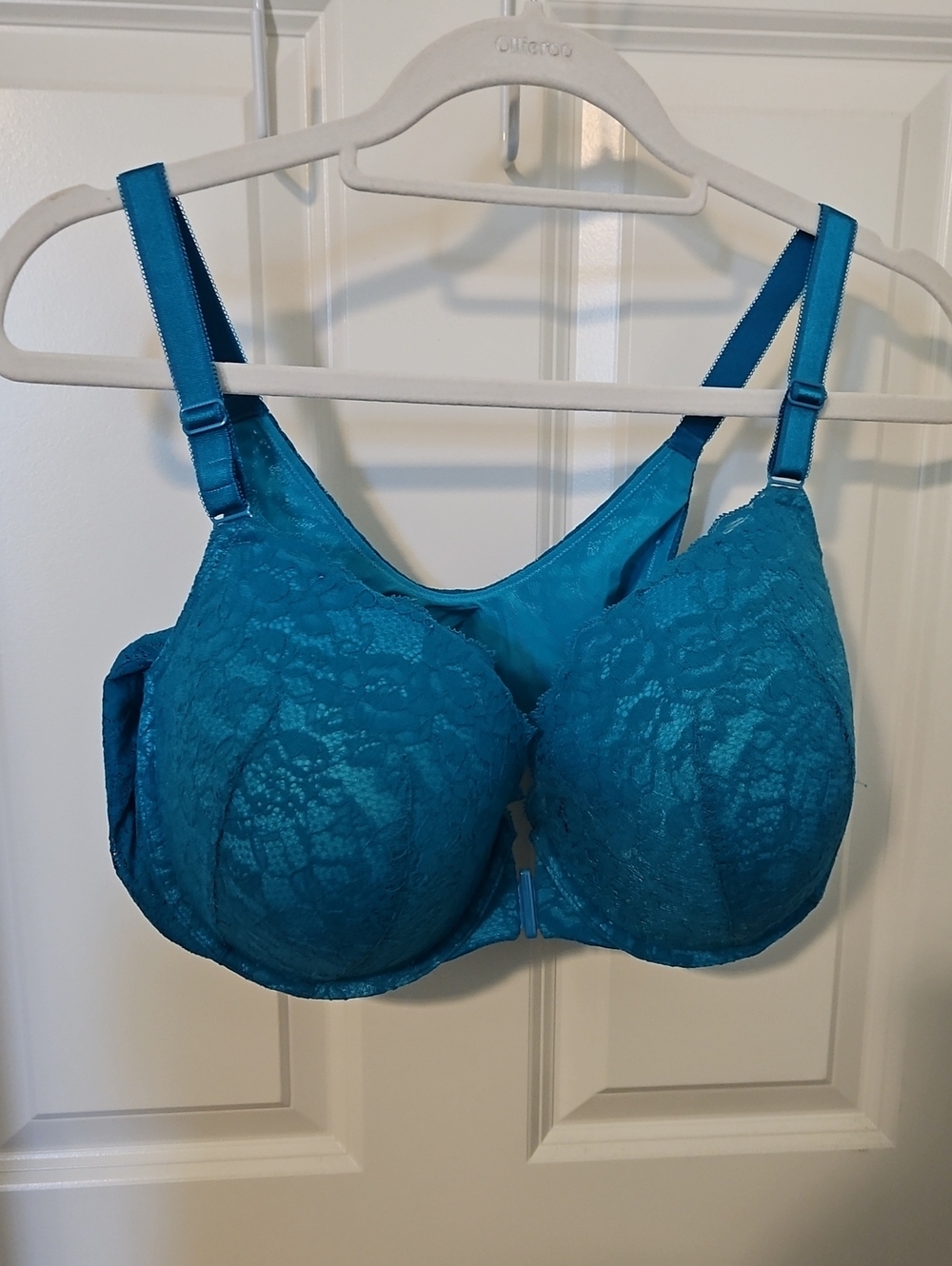 torrid Teal Lace Full-Coverage Bra